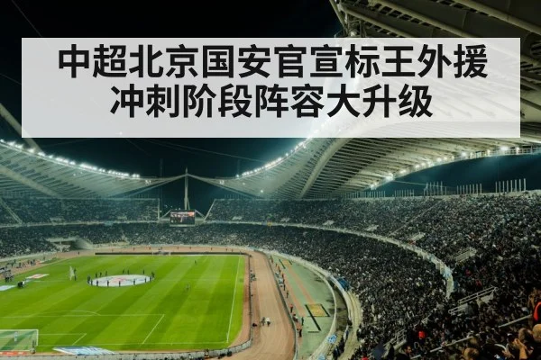 中超北京国安官宣标王外援 冲刺阶段阵容大升级